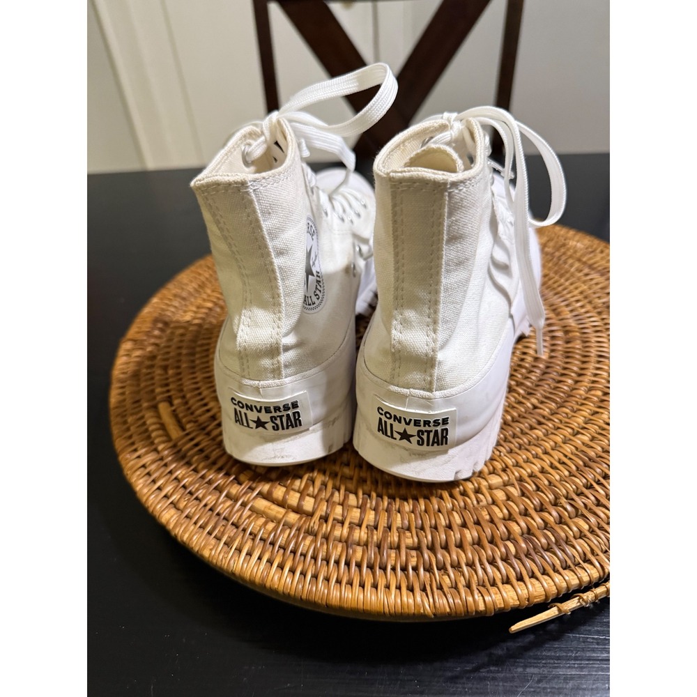 Converse All Star Lugged 2.0 High Top White Platform A00871C Womens 7.5 - Picture 3 of 8
